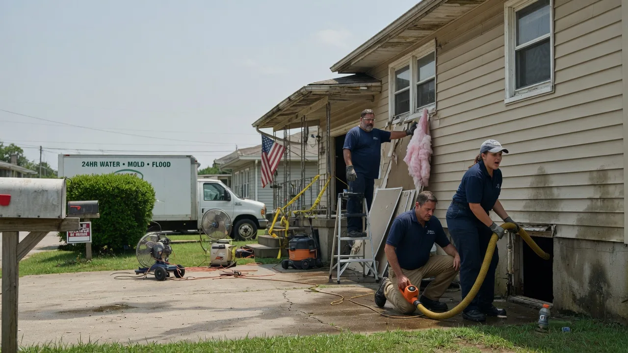 Water Damage Repair in Jacob, IL near me